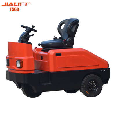 품질  6000kg Electric Tow Tractor Motors Seated Electric Baggage Tug  5500N 공장